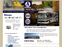 Tablet Screenshot of alliedtrailerparts.com